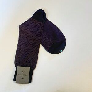 Canali Luxury Designer Dress Socks